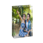Crystal-Clear Acrylic Photo Frame - Ideal Gift for Anniversaries and Birthdays