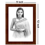 Custom Pencil Sketch Portrait - Unique Gift for Weddings, Birthdays, and Special Occasions
