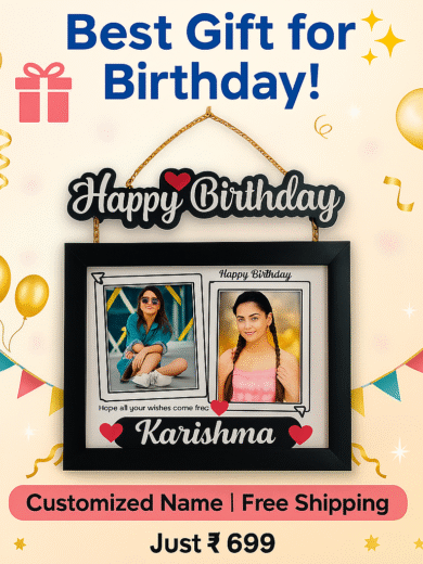 Unique Birthday Frame